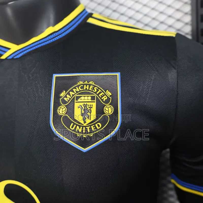 Manchester United 25/26 3rd Kit Jersey - Adidas Black Kit