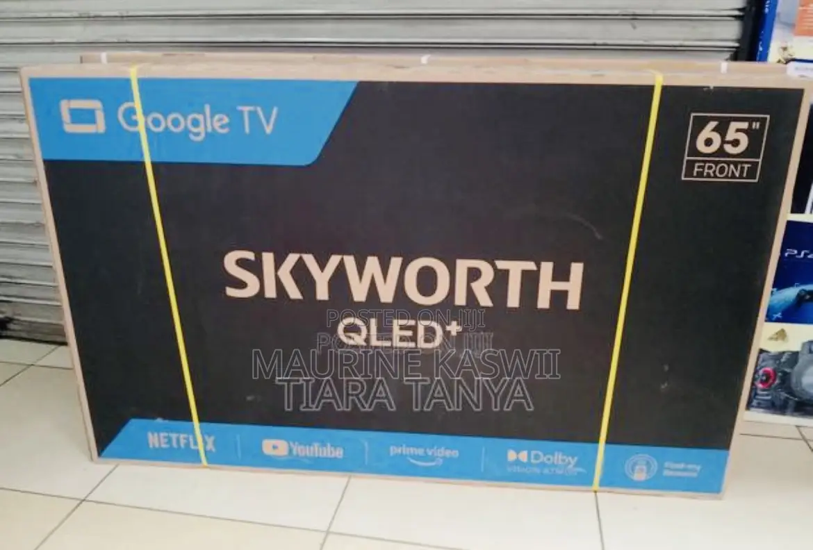 Skyworth 65” Inch Qled + Google