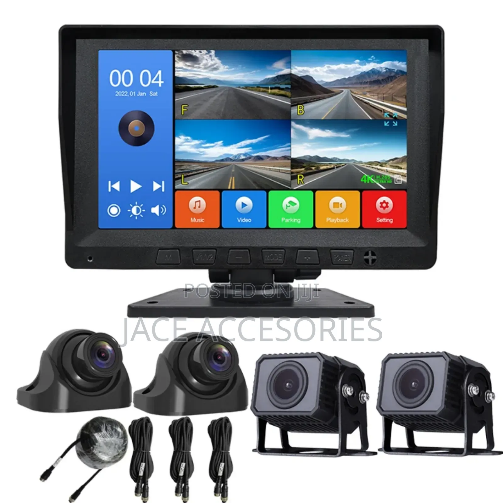 Truck Dvr Surveillance System 4 Channel