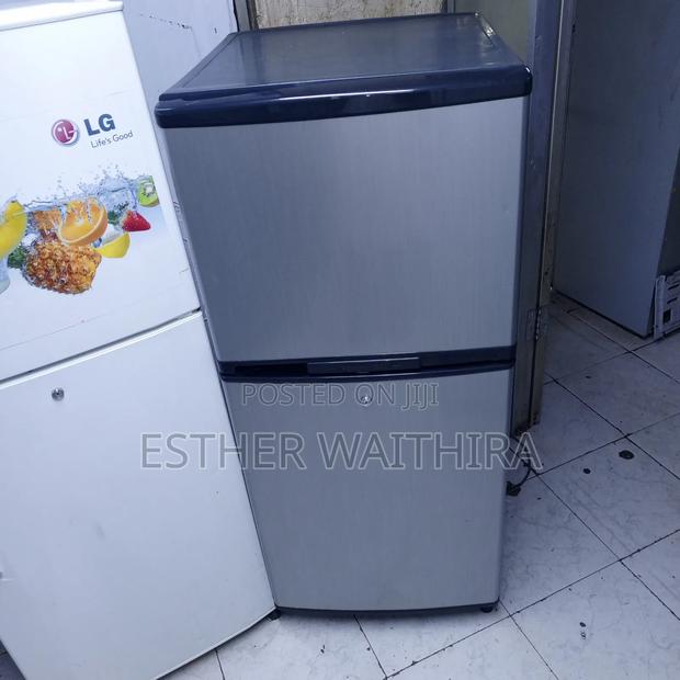 Silver Lg Min Double Door Fridge