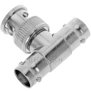 T Connector 1 BNC Male to 2 BNC Female