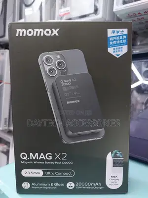 Momax Q.Mag X2 Magnetic Wireless Power Bank 20000mah.