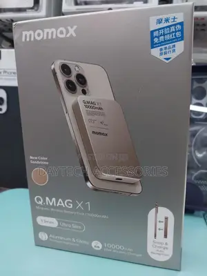 Momax Q.Mag X1 10000mah Magnetic Wireless Battery Pack