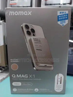 Momax Q.Mag X1 Magsafe 15w Wireless Power Bank 10000mah