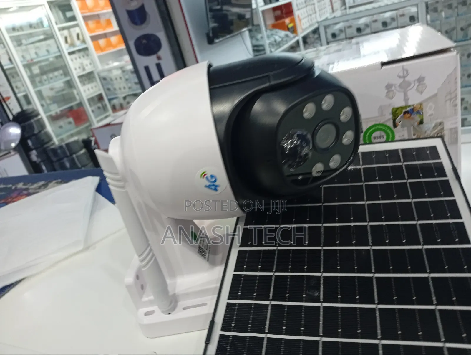 4g Solar PTZ CCTV Camera Solar PTZ Camera W/Color 4g CCTV