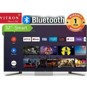 Vitron 32′′ Inches Smart Android Frameless Tv With Bt