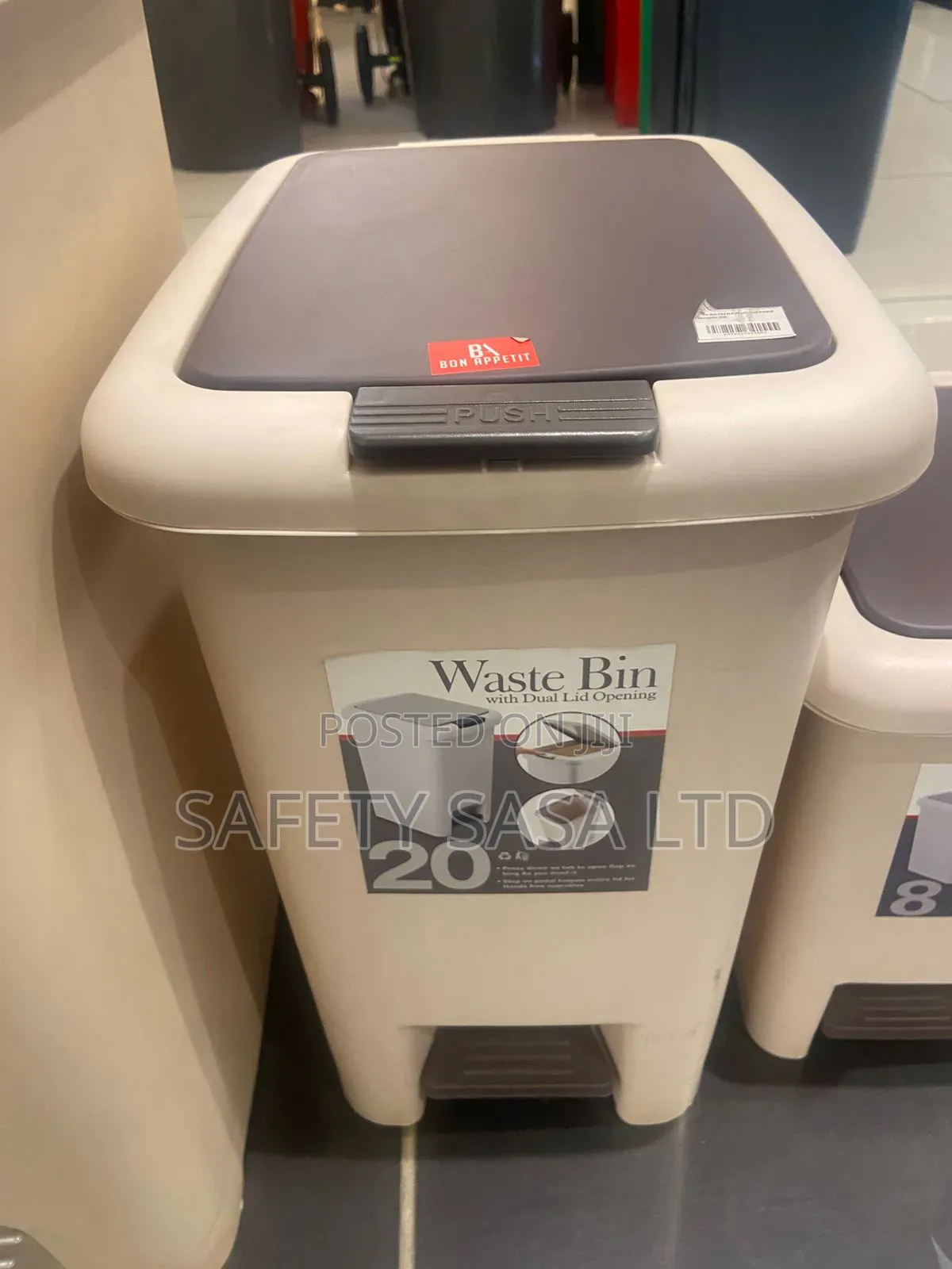 Pedal/ Push Bin