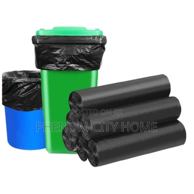 Black Pe Garbage Bags Sets Available