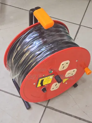 2.5mm 50m Extension Cable 3sockets