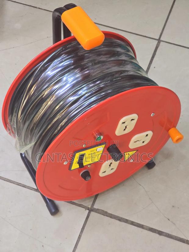 2.5mm 50m Extension Cable 3sockets - thumbnail 2