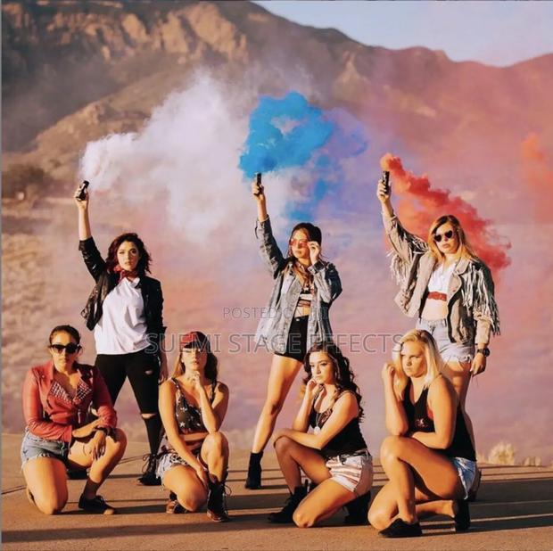 Vibrant Smoke Bombs – Light Up Your Color Festival