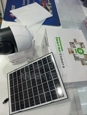 4g PTZ Solar Powered Camera With Solar Panel + Battery