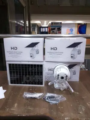 Hd Intelligent Solar Energy Alert PTZ Camera