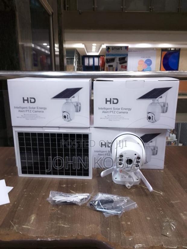 Hd Intelligent Solar Energy Alert PTZ Camera