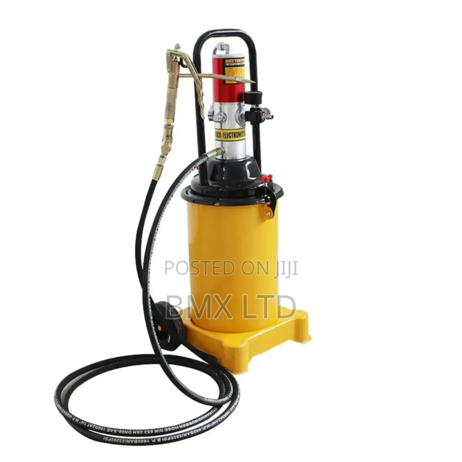 Air Operated Grease Barrel Pump Kit With Gun Tool 20l