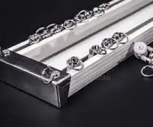 Functional Double Curtain Rail