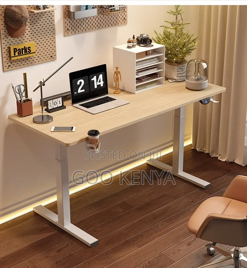 Office Desk ; 1.4meter Height Adjustable Electric Deskl