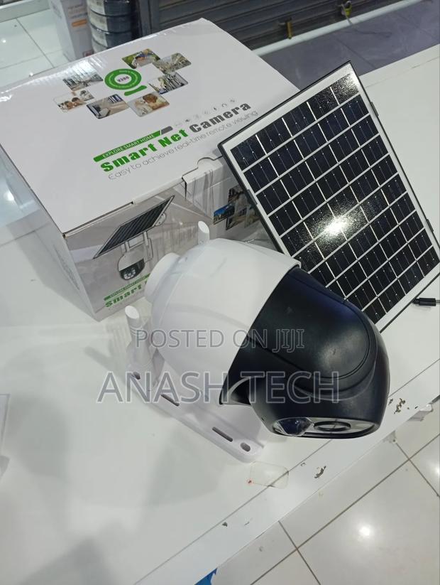 Powered by Solar Energy CCTV Single Lence CCTV - main view