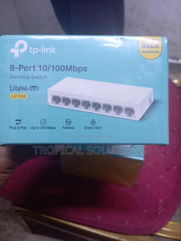 Tp-Link 8 Port Tl-Ls1008 100mbps Switch - main view