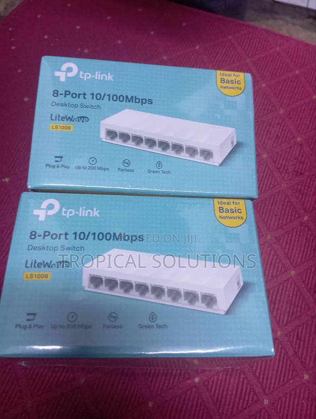 Tp-Link 8 Port Tl-Ls1008 100mbps Switch - thumbnail 3