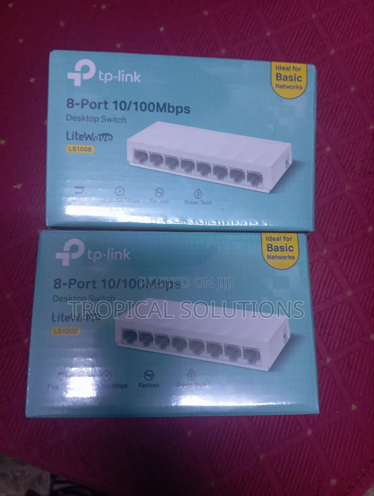 Tp-Link 8 Port Tl-Ls1008 100mbps Switch