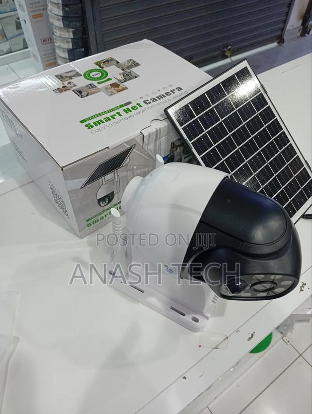 5x Digital Zoom Single Lens CCTV Solar Camera - main view