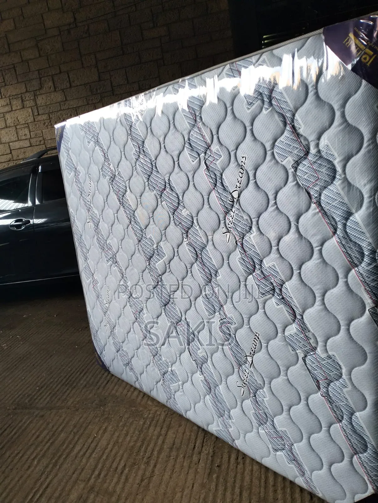 5 X 6 X 8 High Density Quilted Fiber Mattress. Free Delivery