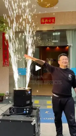 Double Head Spinning Pyro for Hire– Dazzling Launch Event Effect