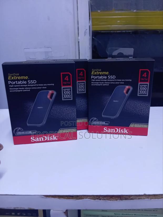 Sandisk E61 Extreme Portable External SSD 4tb - thumbnail 3