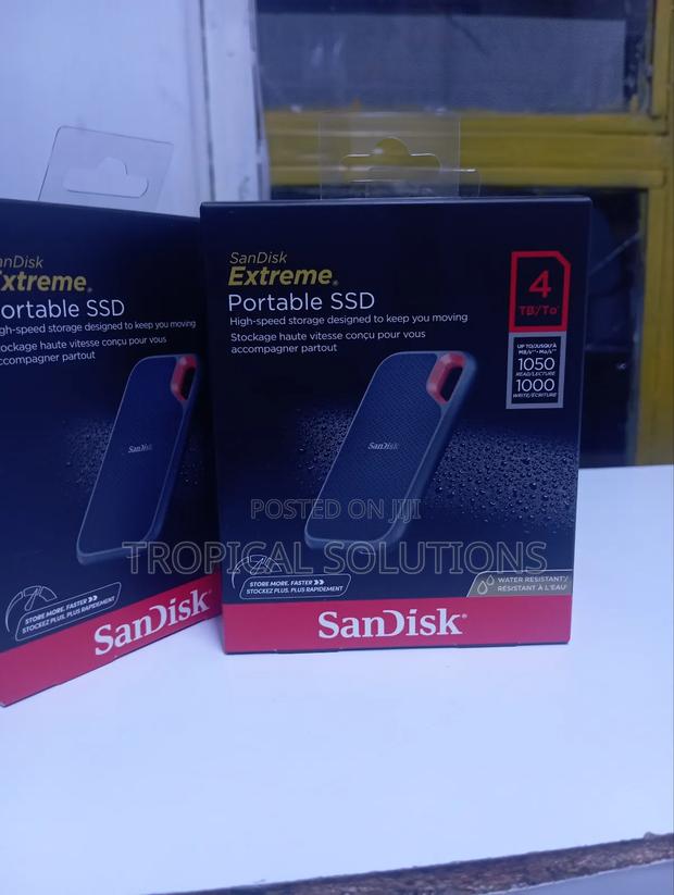 Sandisk E61 Extreme Portable External SSD 4tb - thumbnail 4