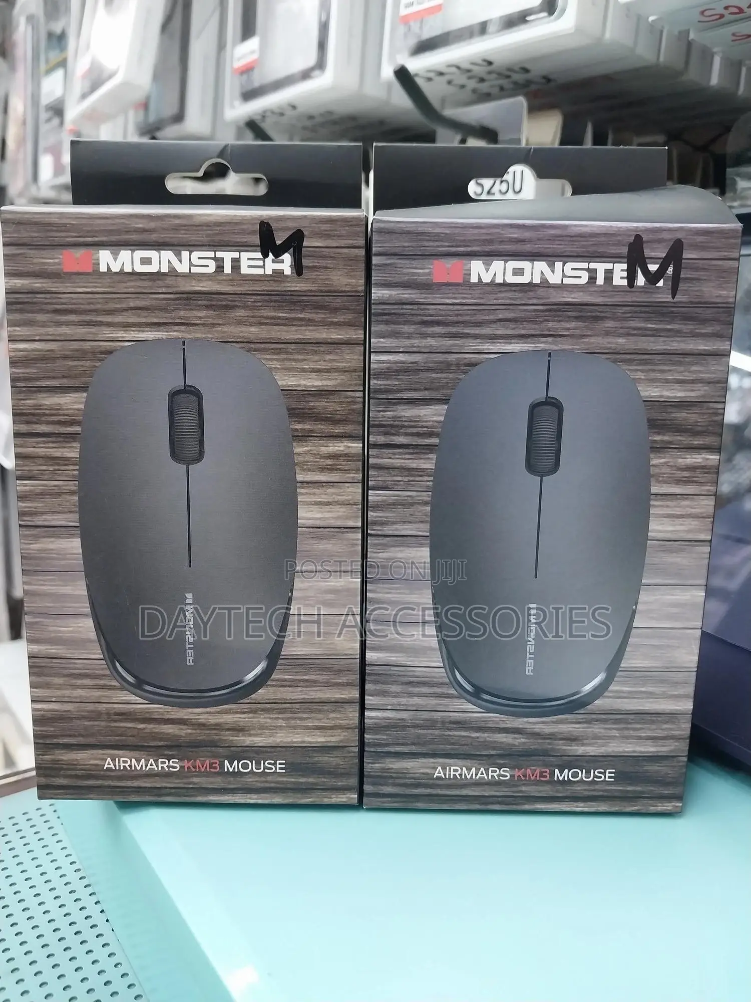 Monster Airmars Km3 3d Antiskid Roller Usb Wireless Mouse