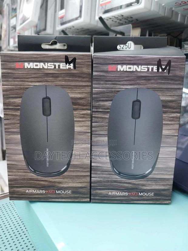 Monster Airmars Km3 3d Antiskid Roller Usb Wireless Mouse