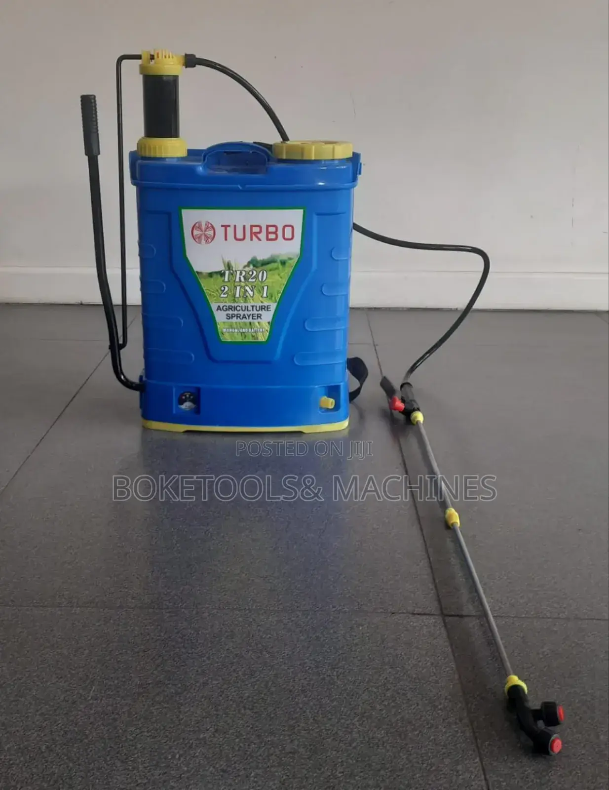 2 In 1 Turbo Electric Knapsack 20 Litres