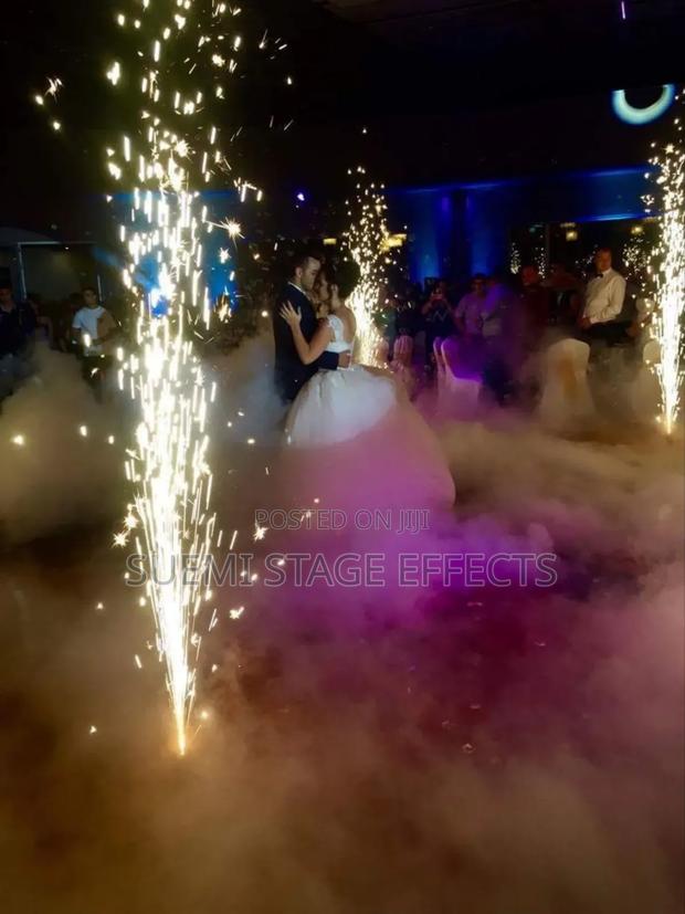 Cold Spark Fountains – Magical Wedding Moments