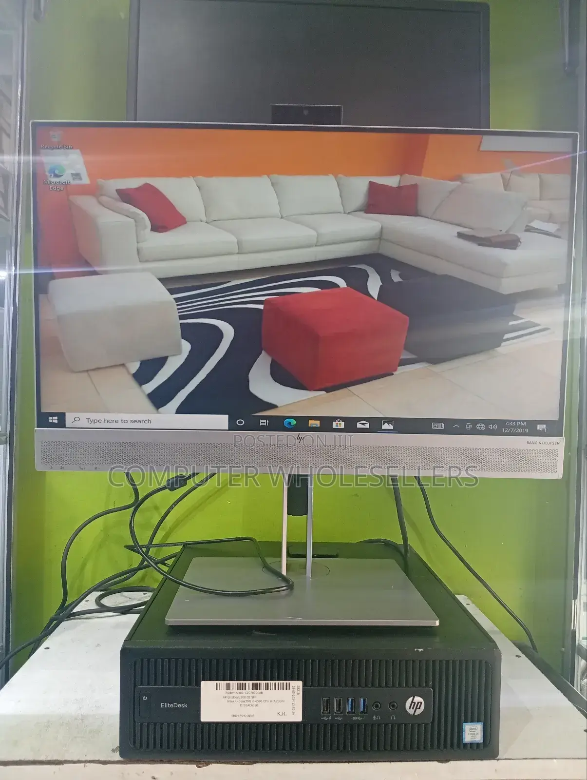 Hp Frameless 24" Monitor