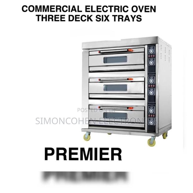 Premier Commercial Electric Oven 6 Trays - main view