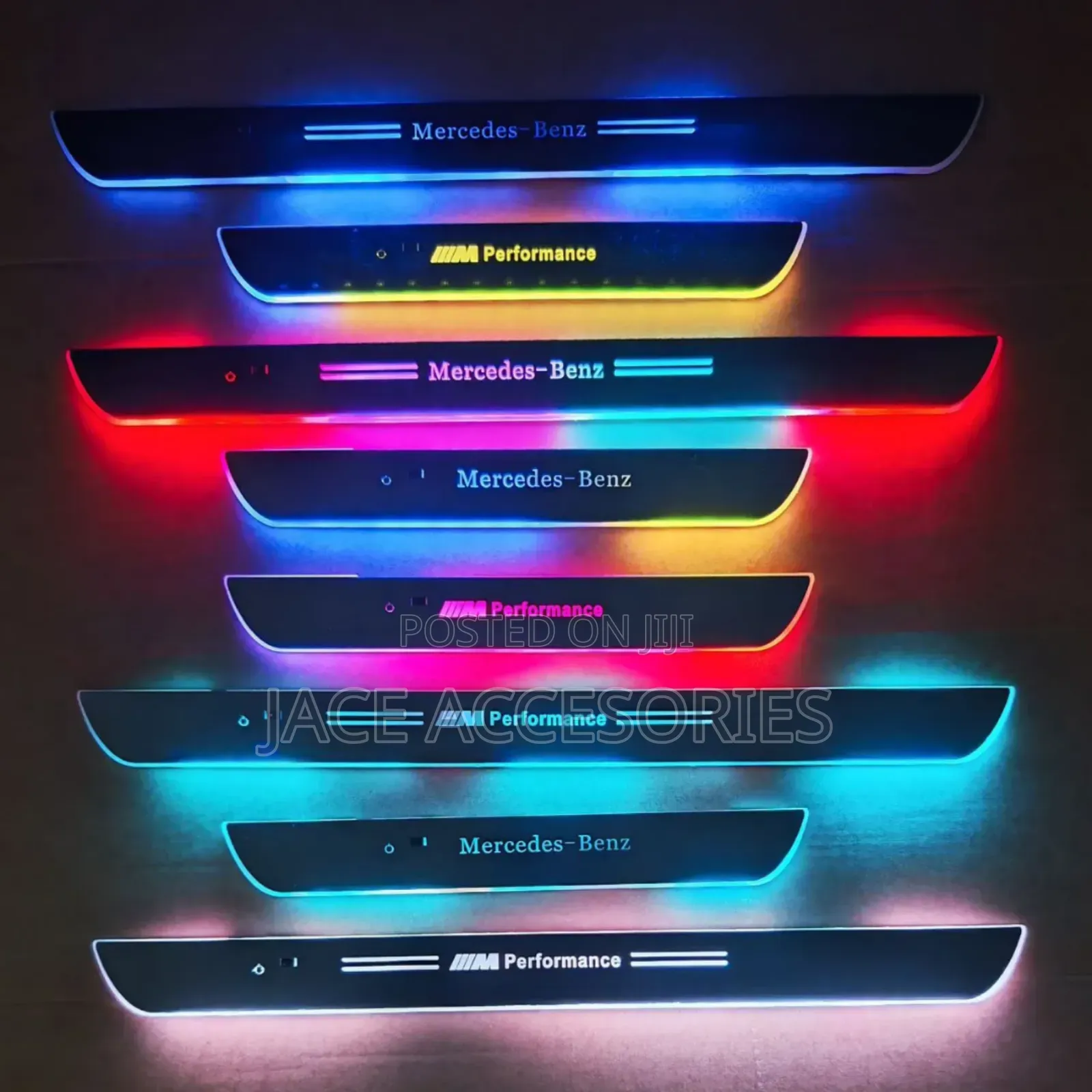 Car Door Sill Rgb Atmospheric Lights