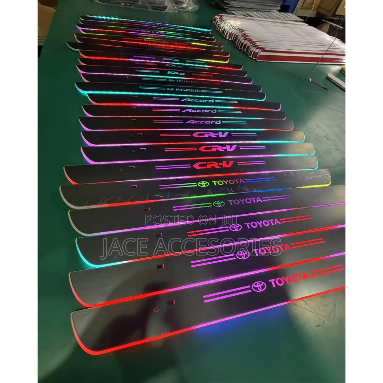 Car Door Sill Rgb Atmospheric Lights