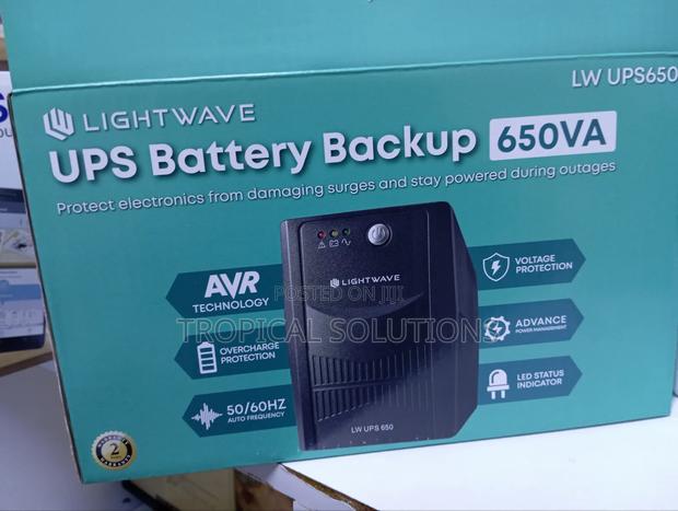 Light Wave 650va Ups Light Wave Ups 650va - thumbnail 2