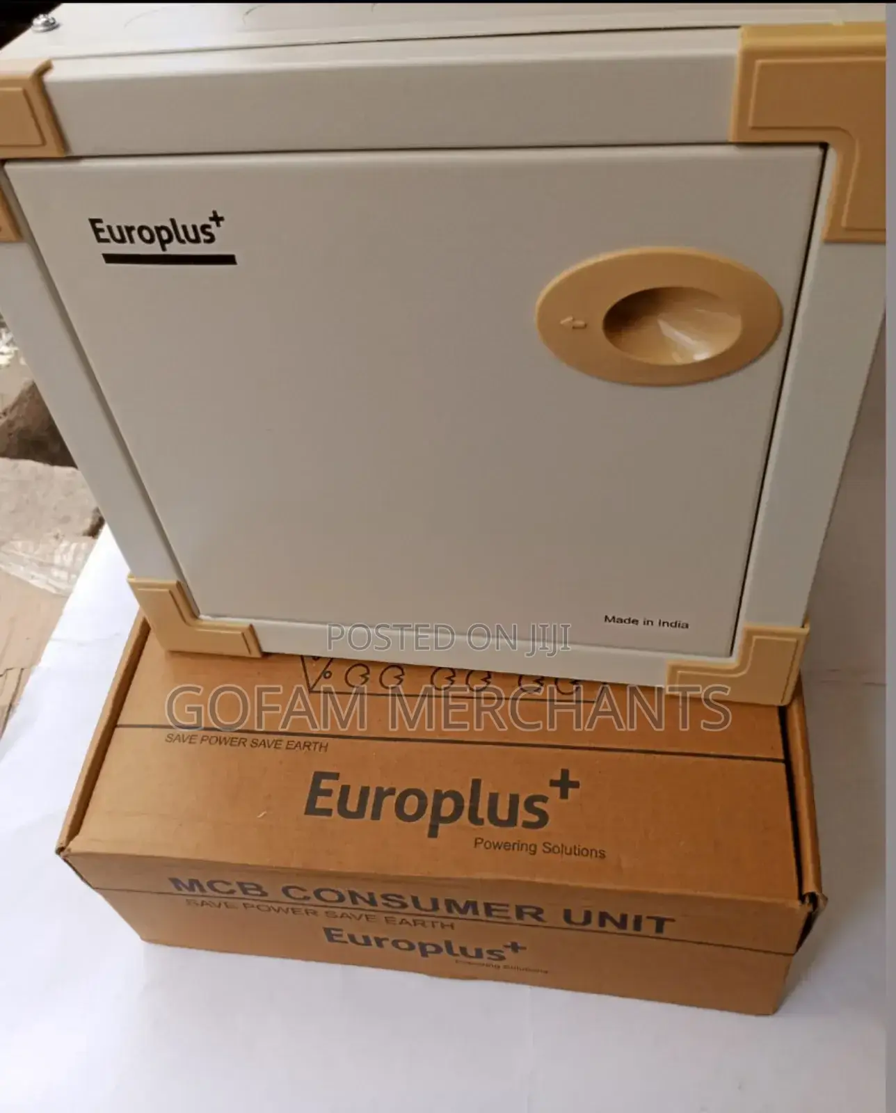 Europlus 8way Consumer Unit