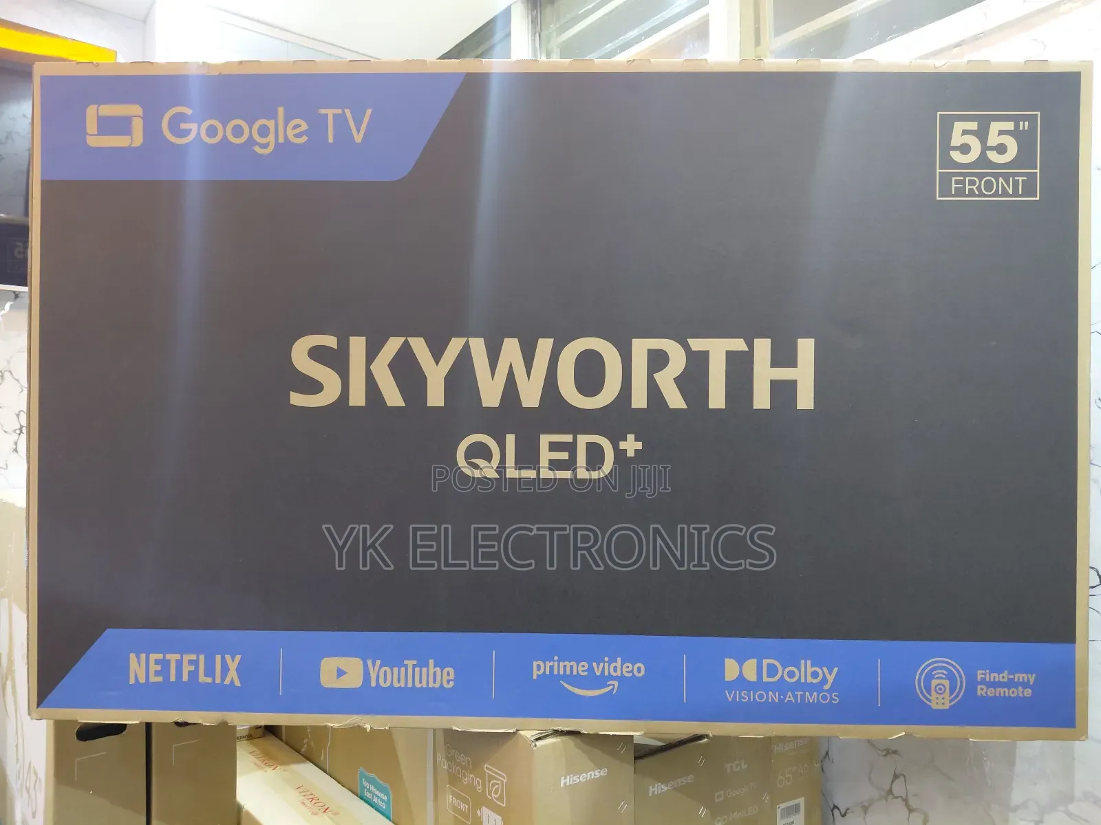 Skyworth 55q6500g 55inchs Qled Google TV – Uhd, Dolby Vision