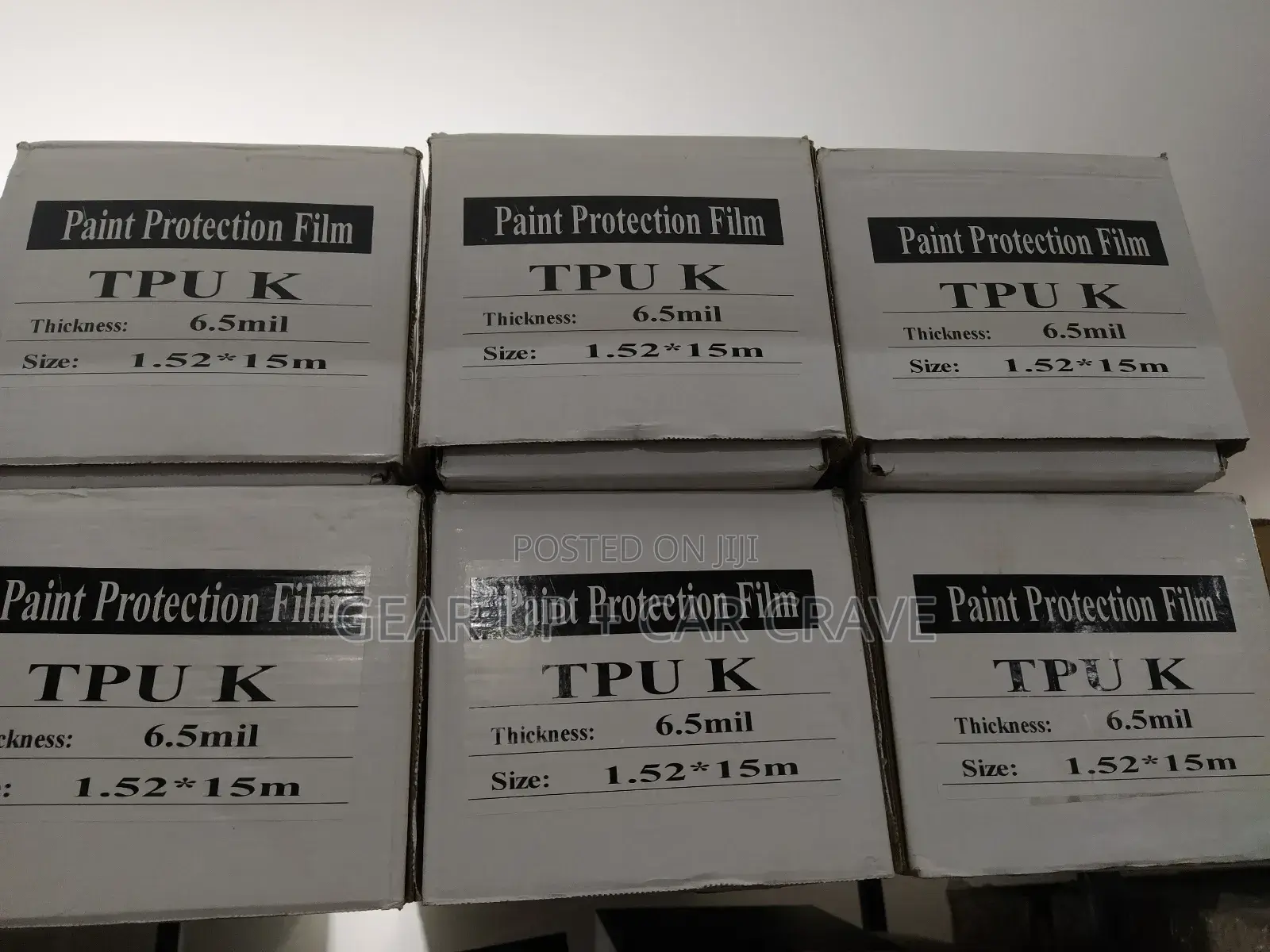 Car Paint Protection Film 6.5mil