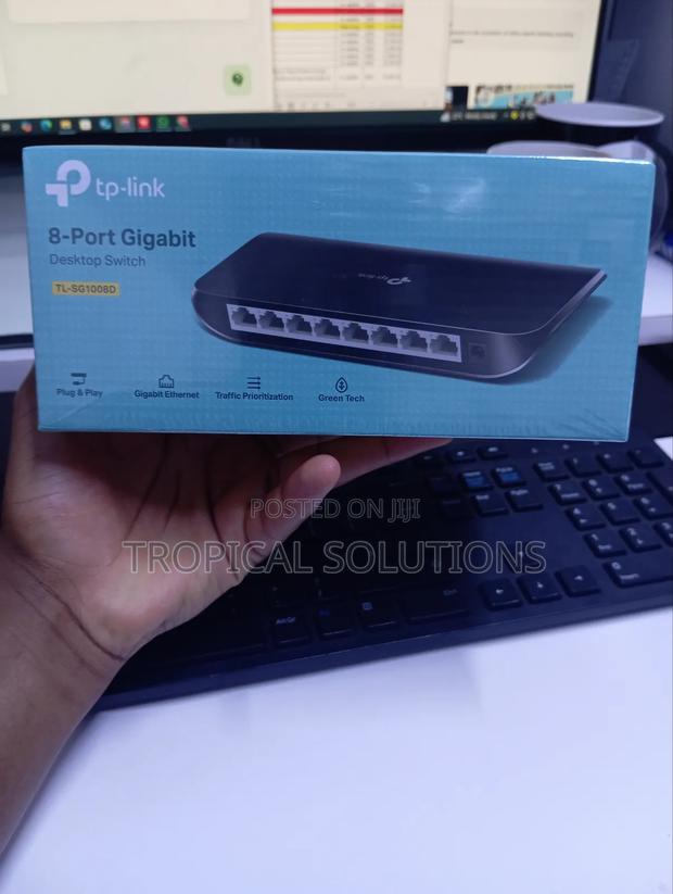 Tp-Link Sg1008d 8 Port Gigabit Switch Sg1008d - main view