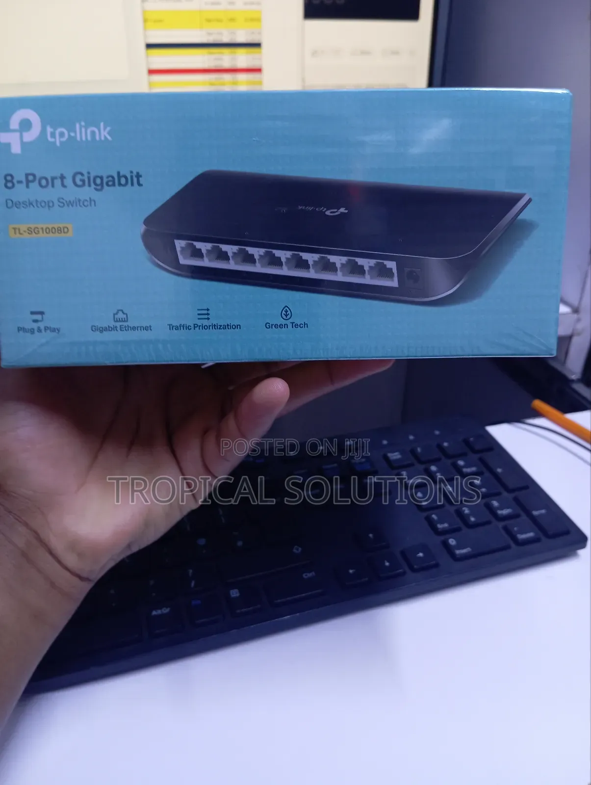 Tp-Link Sg1008d 8 Port Gigabit Switch Sg1008d