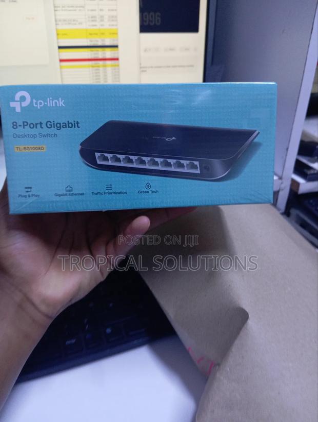Tp-Link Sg1008d 8 Port Gigabit Switch Sg1008d - thumbnail 4