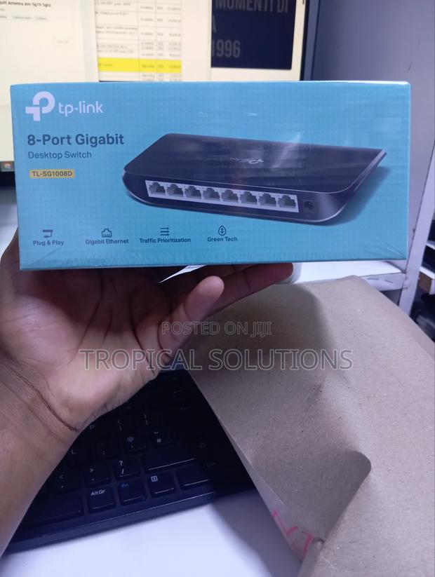 Tp-Link Sg1008d 8 Port Gigabit Switch Sg1008d - thumbnail 5