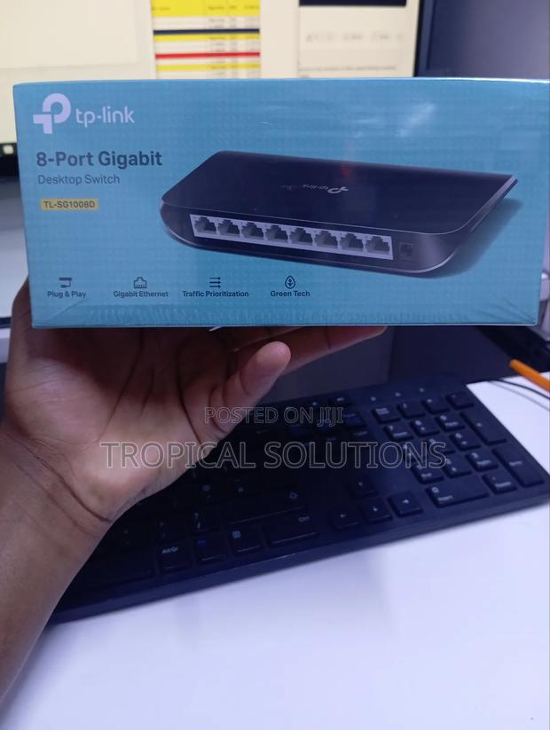 Tp-Link Sg1008d 8 Port Gigabit Switch Sg1008d - thumbnail 6