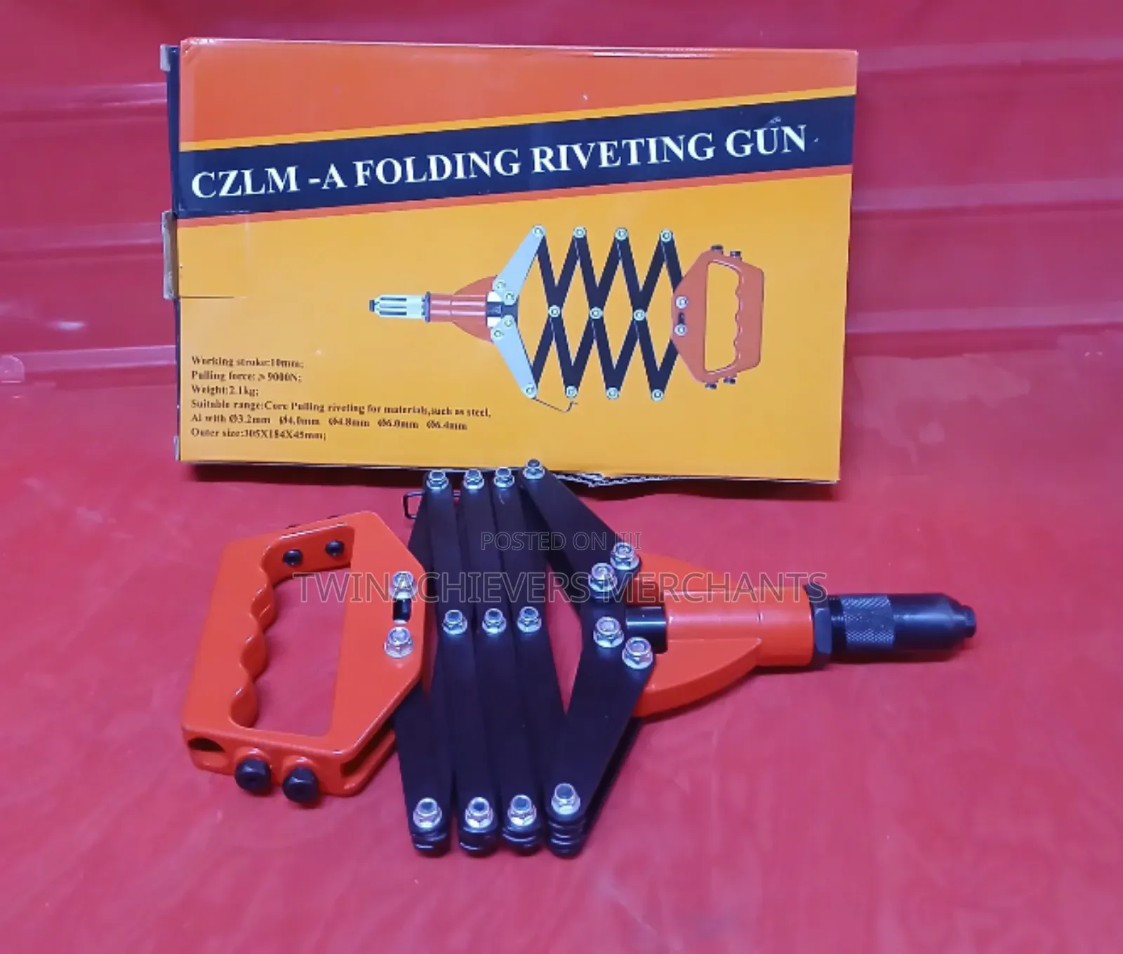Folding Riveting Gun