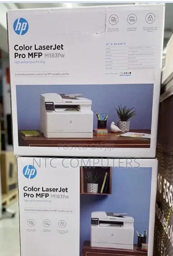 Hp Color Laserjet Pro MFP M183fw Multifunction Wireless .