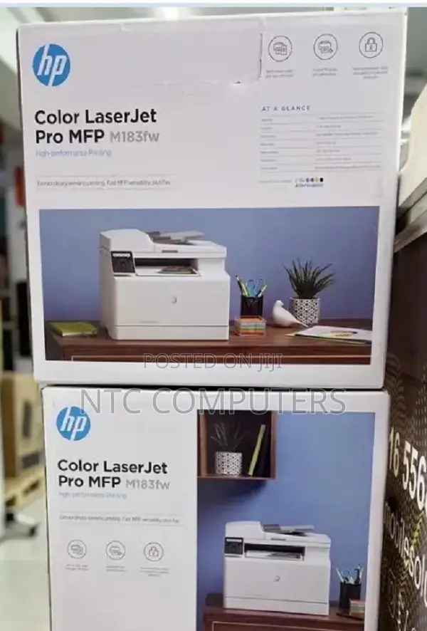 Hp Color Laserjet Pro MFP M183fw Multifunction Wireless .
